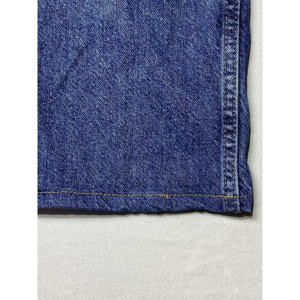 MNG Mango Matilda Wide Leg Jeans Women's US‎ 6 Blue High Rise - Picture 4 of 14